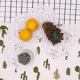 thumbnail image 5 of EcoNesxp White 100 4-pack cotton crochet coasters, 5 of 5