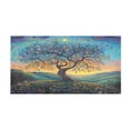 thumbnail image 2 of Haosy Whimsical Tree Of Life Bathroom Rugs Non Slip Absorbent Soft Plush Quick Dry Bath Mat, 39"x20", 2 of 8