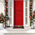 thumbnail image 6 of Nkmbld Christmas Door Mat Outdoor, Christmas Home Decor Welcome Floor Mat, Living Room Carpet Floor Decoration, Elegant Winter Holiday Doormat, 6 of 8