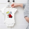 thumbnail image 5 of Christmas Member of Naughty List Romper Boys or Girls Infant Baby Brisco Brands NB, 5 of 6