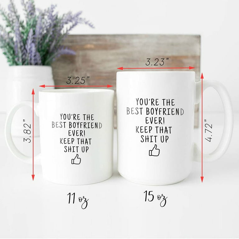 Personalized Funny Gifts For Him, Funny Boyfriend Gift, Boyfriend Mug,  Funny Coffee Mug, Personalized Gift, Personalized Mugs, Boyfriend Birthday  Gifts, Ceramic Novelty Coffee Mug, Tea Cup, Gift Pres 