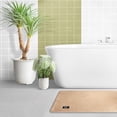 thumbnail image 3 of Bathroom Rug Quick Drying Bath Mat Washable Bathroom Rug Super Absorbent Bath Mat Bathroom Floor Mat 20"x32" Beige, 3 of 8