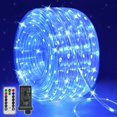 thumbnail image 1 of Luces de Cuerda LED Ccinny 15m para Exterior con Control Remoto 8 Modos Azul, 1 of 7