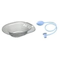 thumbnail image 2 of Folding Sitz Bath for Toilet Seat, with Flusher 2000ml Bidet Squat Free Hangable Grey with Flusher, 2 of 8