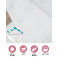 thumbnail image 6 of Turquoise Checkered Kitchen Dish Towels for Drying Dishes Set of 2, Farmhouse Buffalo Plaid Waffle Weave Microfiber Hand Tea Bathroom Towels Quick Dry & Absorbent Towel 15.7x23.6, 6 of 7
