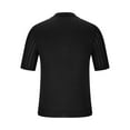 thumbnail image 5 of purcolt Mens Textured Knit Golf Shirts Performance Short Sleeve Collared Shirt Regular Fit Stretchy Athletic Tennis T-Shirt, 5 of 6