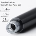 thumbnail image 2 of Writing Ink Sac Pen Student Special Erasable Ink Blue Crystal Blue 50 PCs/Pack Ink Sac, 2 of 4