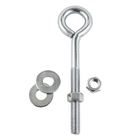 

Mibro 3/8in. x 4in. Eyebolt with 2 Nuts and 2 Washers - Model# 908261