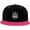 Pink, variant on Cat Dad Hip Hop Hat Two Tone Flat Bill 6 Panel Cap Unisex