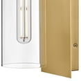 thumbnail image 4 of Lark Lane 83370LCB Wall Sconce Light Fixture - Lacquered Brass, Gold, 4 of 18
