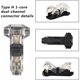 thumbnail image 3 of 12 conectores en T para cable eléctrico 20/22 AWG, conector de cable de empalme rápido para coche, luz, audio, 3 of 5