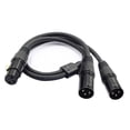 thumbnail image 3 of Toma XLR de para Cables de sonido Adaptadores Divisor Y de 2 Hombres, 3 of 7