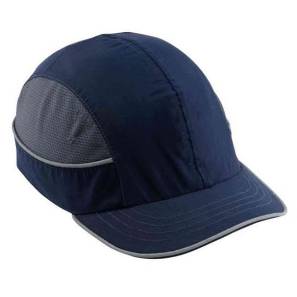 Skullerz 23347 Bump Cap, Navy - Short Brim