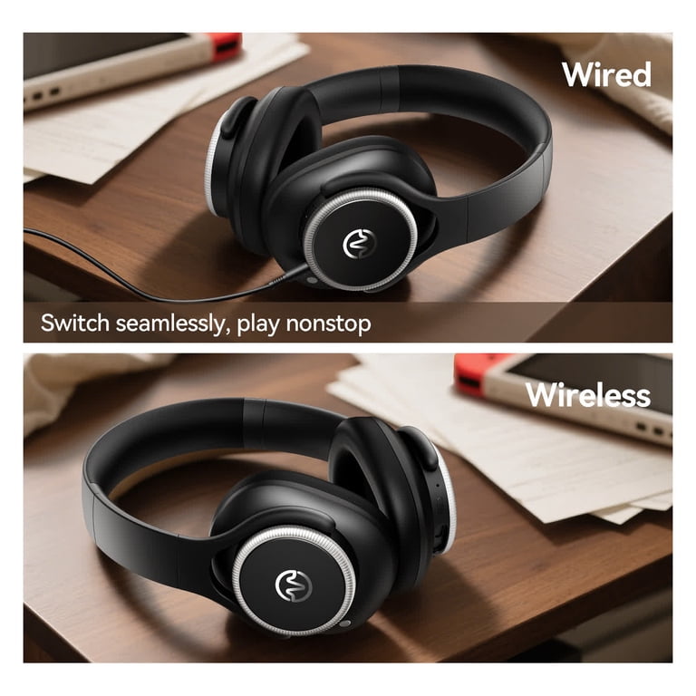 VEAT00L Active Noise Cancelling Over-Ear Headphones photo 4