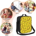 thumbnail image 6 of Cauagu Skateboard Insulated Lunch Bag - Reusable Lunch Box Thickened Thermal Leakproof Lunch Tote Bag for Adult Office/Travel Picnic, 6 of 7