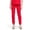 Solar Flare, variant on Women Mid Rise Jogger with 5 Pockets Rib-Knit Cuffs with Drawstring Waistband MC102, L, White