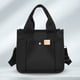 thumbnail image 1 of Bolso bandolera de lona para mujer, Bolso de mano sencillo, Bolso con múltiples bolsillos para adolescentes y niñas, 1 of 6