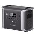 DABBSSON DBS1300+DBS1700B 3030Wh Power Station Solar Generator (Surge 2400W) with Extra Battery for Camping, Home Backup, Road Trip