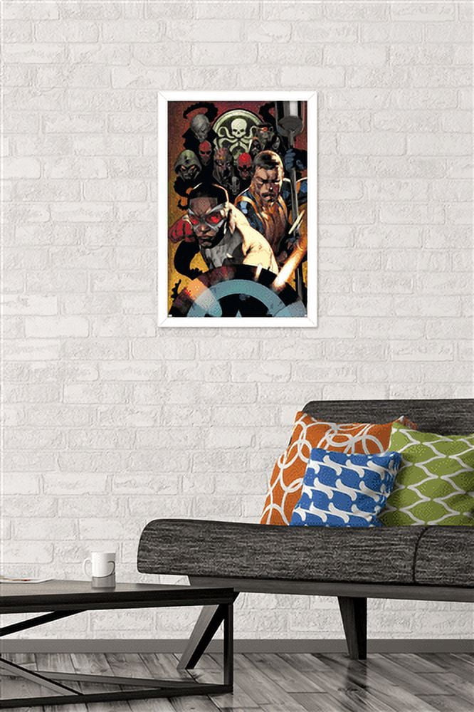 Marvel - Baron Zemo - All-New Captain America #2 Wall Poster, 14.725" x 22.375", Framed