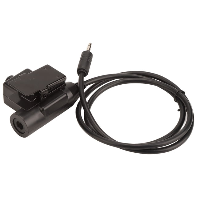 PTT Adapter,U94 PTT Adapter Professional PTT Adapter Cable PTT Headset Adapter Built for Precision