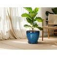 thumbnail image 5 of 10 Inch Ceramic Planter Pot round Plant Pot for Indoor Plants Outdoor Large Flower, 5 of 8