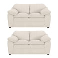 thumbnail image 1 of Sala 2-2 TRINITY Aston ( 2 piezas Love Seat ) Crema Ivory Para Sala, 1 of 8