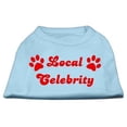 thumbnail image 1 of Local Celebrity Screen Print Shirts Baby Blue Med (12), 1 of 2