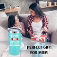 thumbnail image 5 of Gifts for Mom from Daughter, Son, Husband - First Mothers Day Gifts for Mom, Women, Wife - Funny Birthday Gifts Ideas for Mom -Personalized Best Mom Ever Presents for New Mom, Bouns Mom -20 oz Tumbler, 5 of 6