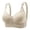 Green, variant on 2 Pack Bras for Women No Underwire Latex Cup Jacquard Shaping Wireless Underwear,Beige,36