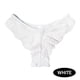 thumbnail image 3 of Gibobby Lencería de encaje Día de San Valentín Ropa interior de encaje para mujer Bikini de algodón Bragas Hipster Panty Ladies Stretch Sexy Briefs(Blanco, X-CH), 3 of 4