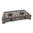 thumbnail image 2 of Parrilla Estufa Gas Anaquel 2 Quemadores P-602 Fraga cafe 2 Fraga P602, 2 of 3