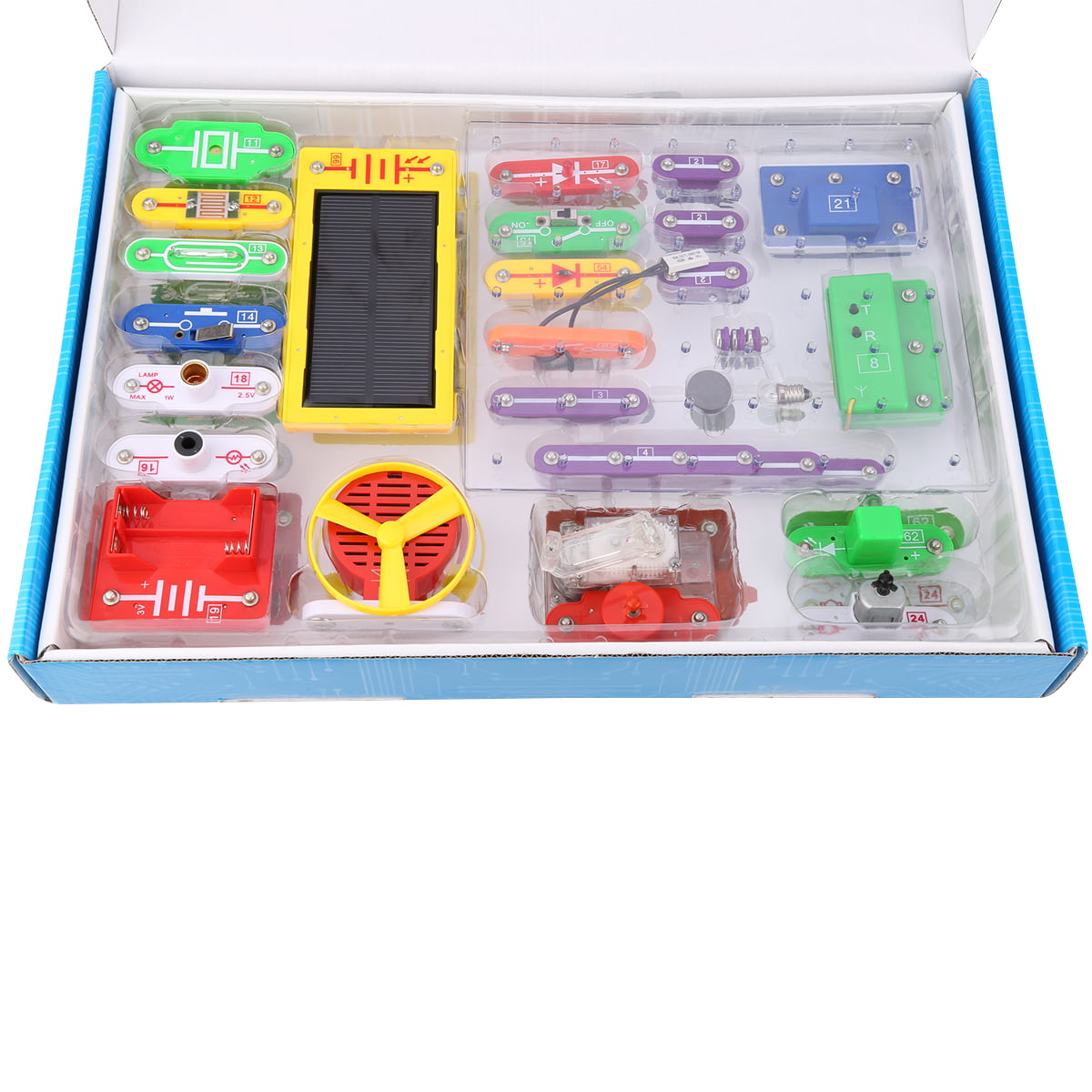 Circuits For Kids #688 Electronics Discovery Kit Experiments Smart Block Science 
