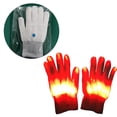 thumbnail image 3 of Guantes iluminados Hugo con luz LED luces intercambiables rojo, 3 of 10