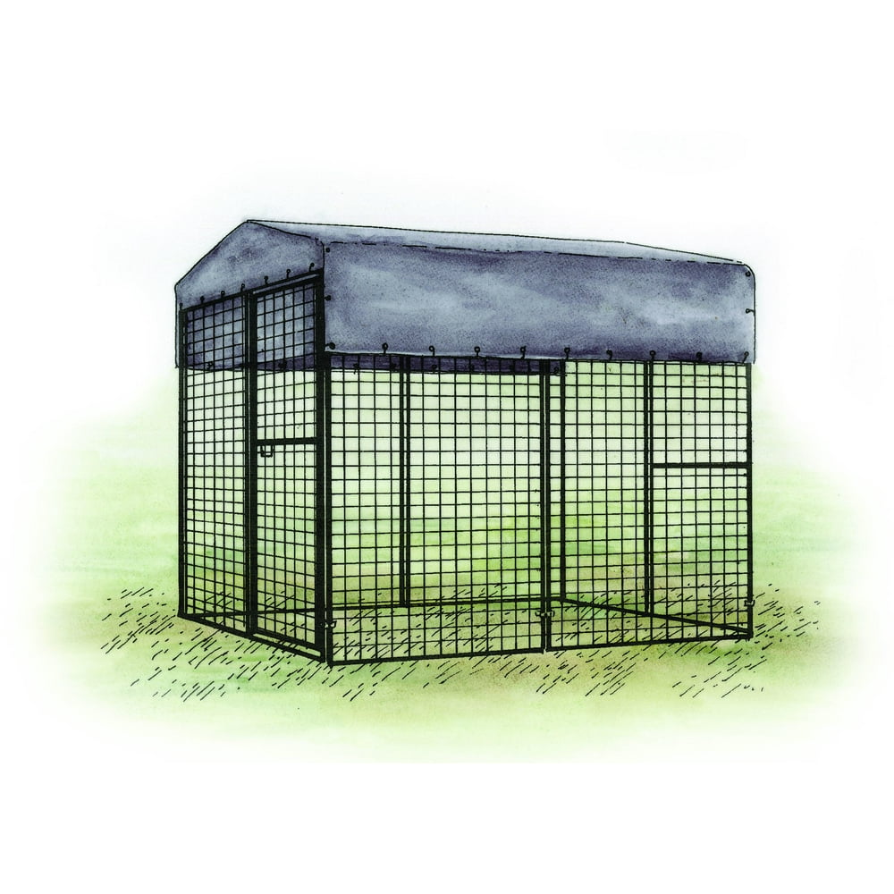 OverEZ Chicken Coops Tarp for WalkIn 8 ft. Chicken Run (6'6"W x 7'6"L