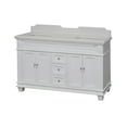 thumbnail image 6 of Elizabeth 60" Double Bathroom Vanity with White Cabinet and Quartz Top, 6 of 6