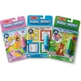 thumbnail image 4 of Melissa & Doug Water Wow! 3-Pack – Colors & Shapes, Fairy Tales, Animals Water Reveal Travel Activity Pads, 4 of 5