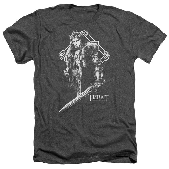 Hobbit - King Thorin - Heather Short Sleeve Shirt - XX-Large