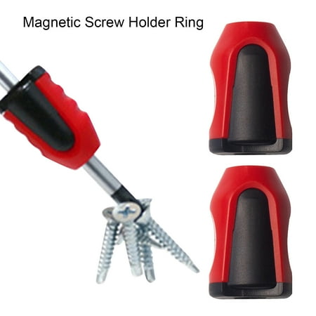 

Yanerim 1/3Pcs Magnetic Screw Ring Holder Screwdriver Head Magnetic Ring Screwdriver Driver Bits Magnetizer Household Tool