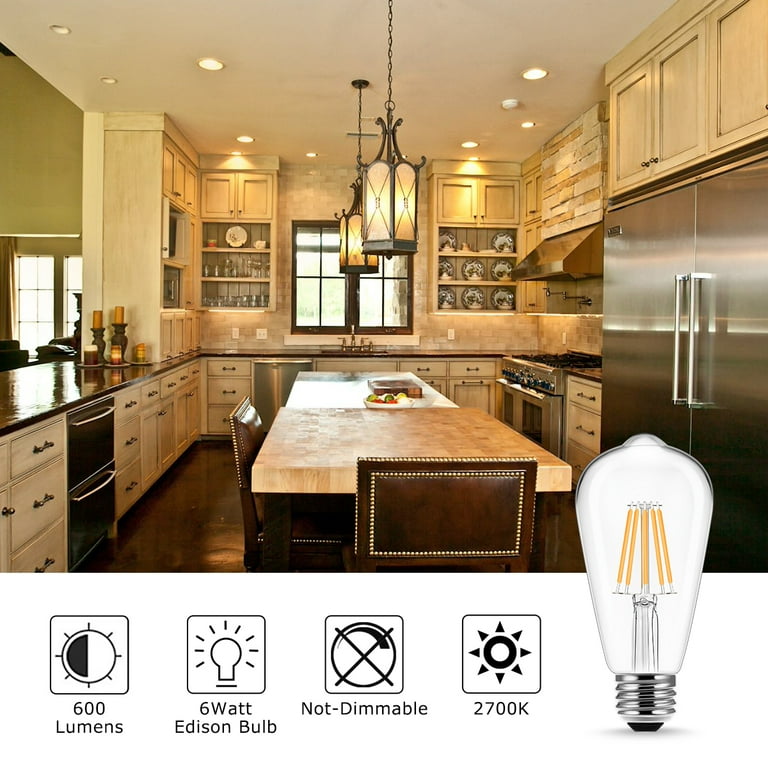 YANSUN 60-Watt Equivalent G14 6-Watt Dimmable E12 Candelabra Base LED Light Bulb in Daylight White 5000K (6-Pack) YANSUN 60-Watt Equivalent G14 6-Watt Dimmable E12 Candelabra Base LED Light Bulb in Daylight White 5000K (6-Pack)