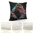 thumbnail image 4 of COMIO Tyrannosaurus Rex Bedding Set 3D PrintedTyrannosaurus Rex Quilt Cover Comforter Covers Duvet Cover for Childrens And Adults with Pillowcases Microfiber with Zipper Closure Twin, 4 of 5