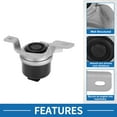 thumbnail image 3 of Soporte de motor Unique Bargains No.LR021634 para Land Rover FREELANDER 2 2006 - 2014 Metal, 3 of 6