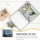 thumbnail image 4 of Caja de almacenamiento decorativa de hojalata, soporte de hojalata, contenedor de escritorio de hojalata con cerradura, 4 of 8
