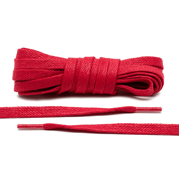 Flat red hot sale boot laces