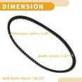 thumbnail image 4 of Correa de transmisión V-Belt Unique Bargains para Honda SH150 D/I 2010 motocicleta, 4 of 7