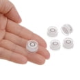 thumbnail image 4 of 5 Packs Round Bubble Level 15x8mm Mini Circular Bullseye Spirit Levels for Leveling Camera Tripod Telescope, White, 4 of 6