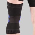 thumbnail image 3 of black Rodilleras para mujeres y hombres con dolor de rodilla, funda de compresión para rodilla, soporte para rodilla, 3 of 5