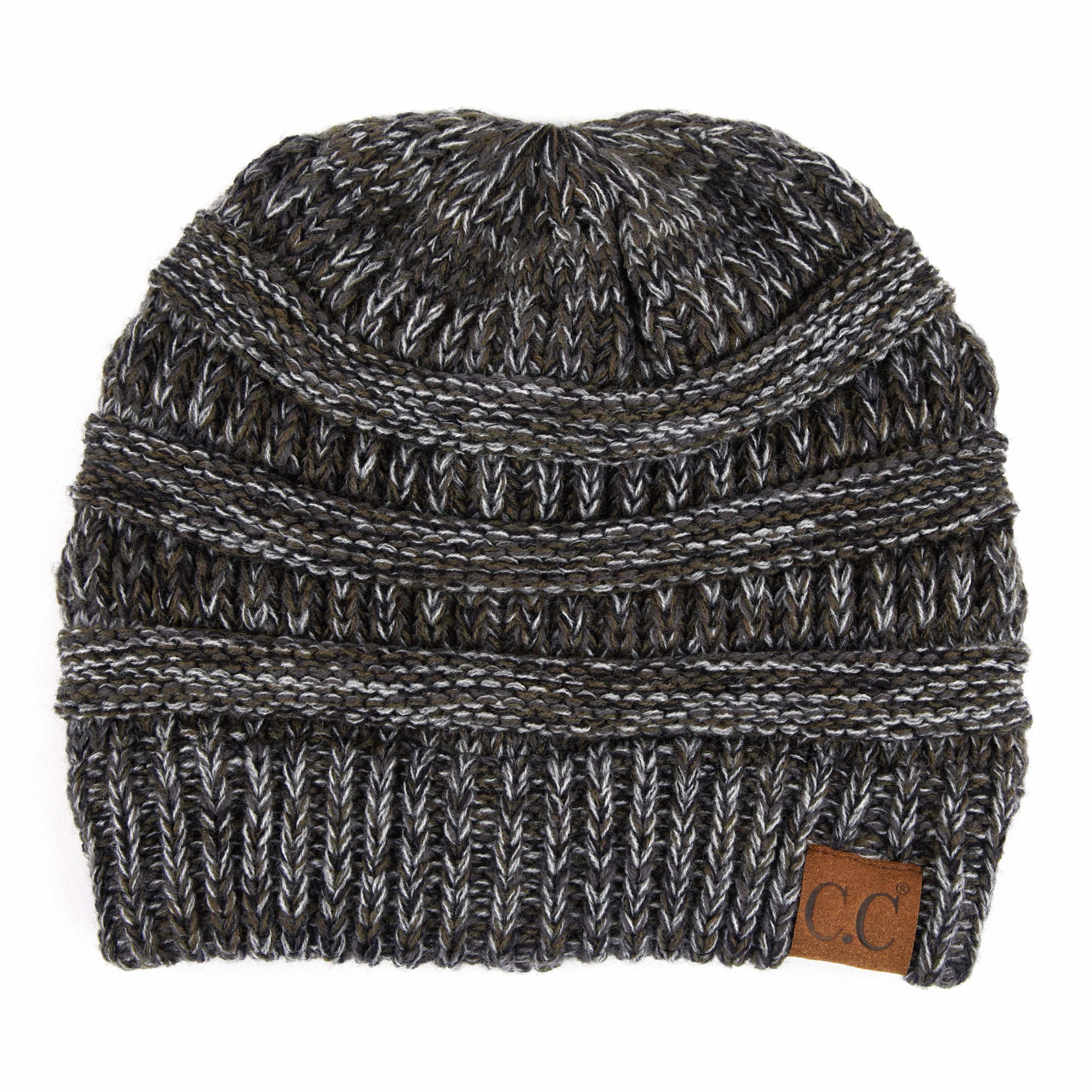 CC Crafted Multi-Color Beanie | Four-Tone | Adult and Kid Sizes