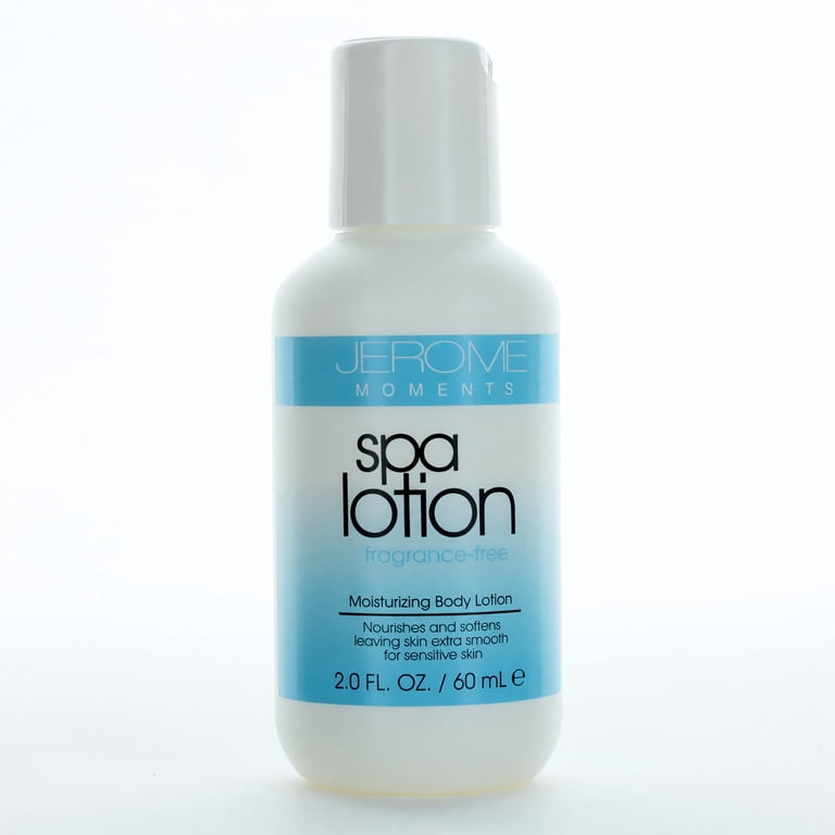 JEROME MOMENTS, Spa Lotion, 2 oz Body Lotion, Fragrance-Free and