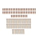 thumbnail image 2 of Juego de 50 tornillos autorroscantes, sin taladro, anclajes metálicos para paneles de yeso para fijar TV/estante JShteea El nuevo, 2 of 9