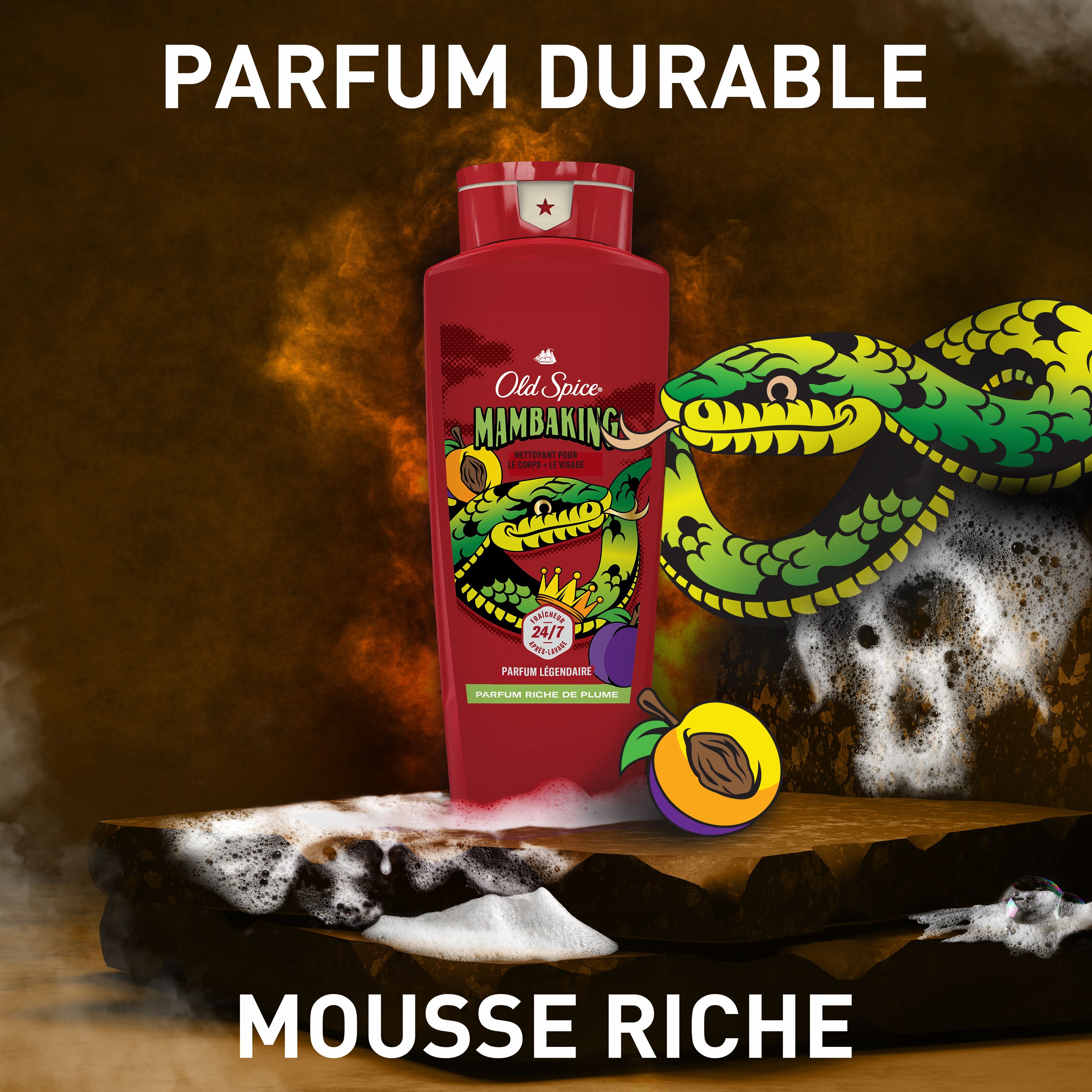 Old Spice Gel Douche pour Hommes, MambaKing